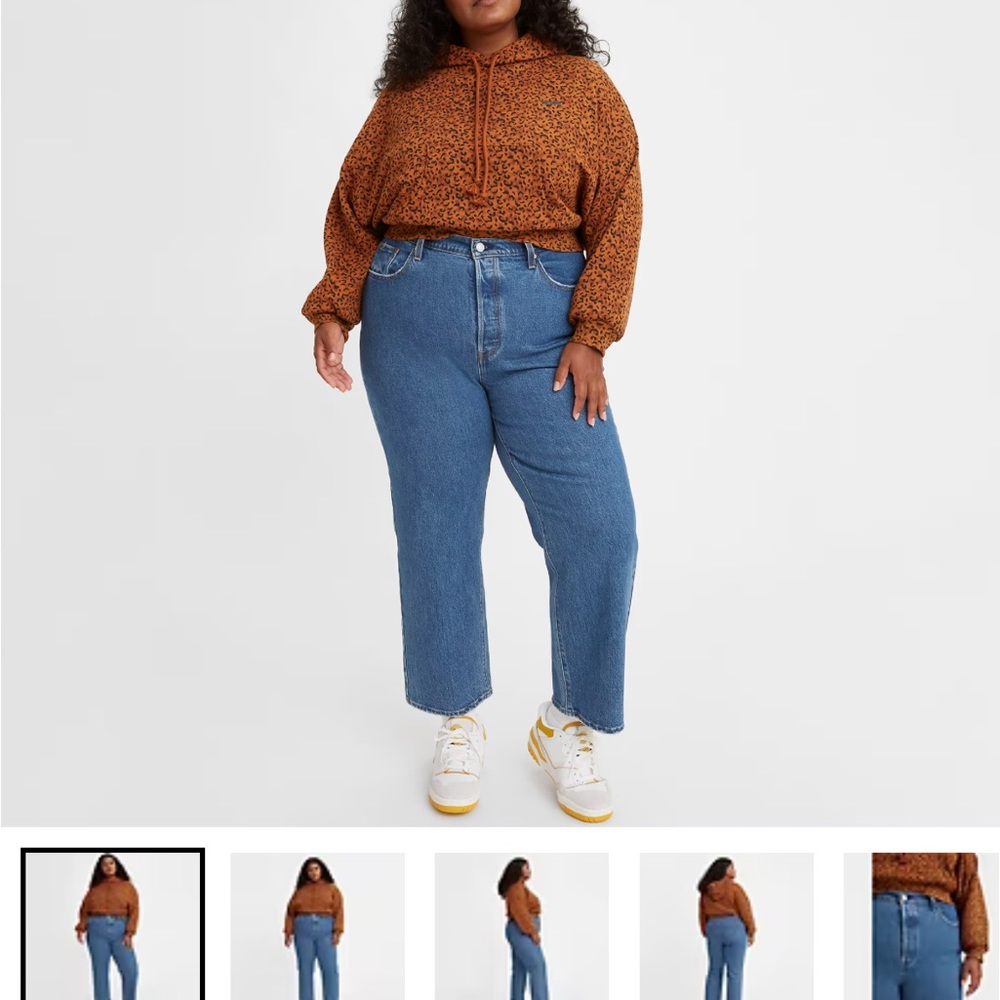 Levi's® Premium RIBCAGE STRAIGHT ANKLE WOMEN'S JEANS 18w